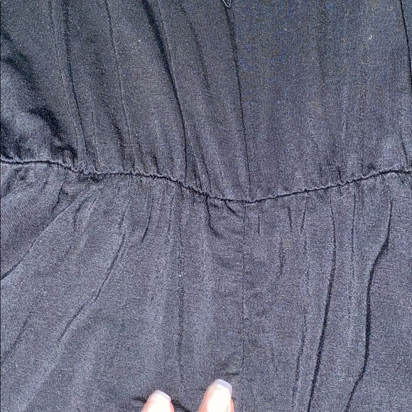 Topshop black cinched romper - Picture 6 of 6